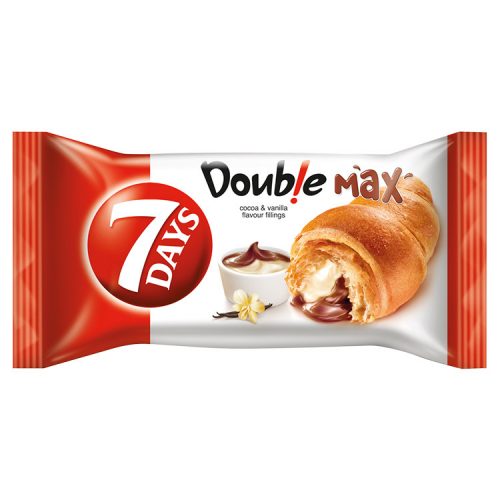 7Days double croissant cocoa-vanilla - 80g