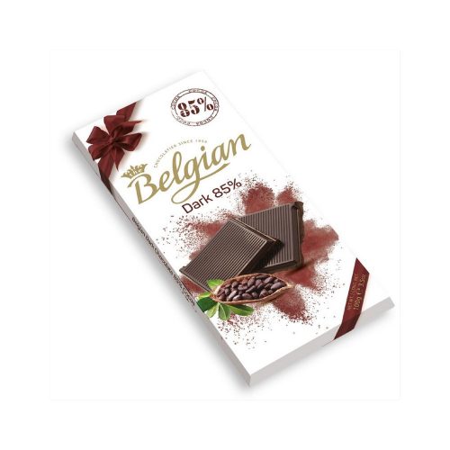 Belgian 85% Cacao dark chocolate - 100g