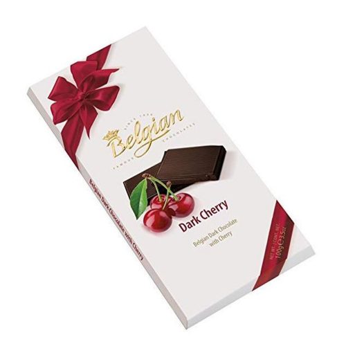 Belgian Dark Cherry dark chocolate - 100g