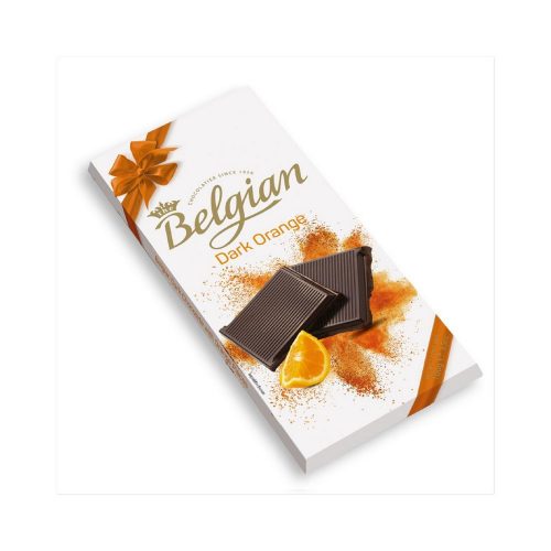 Belgian Dark Orange dark chocolate - 100g