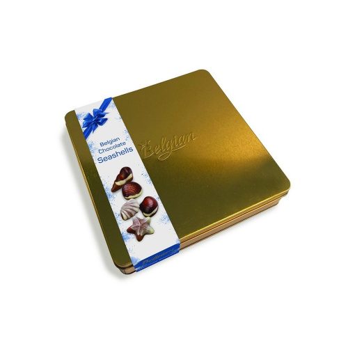 Belgian Golden Tin seafood dessert in a metal box - 2g