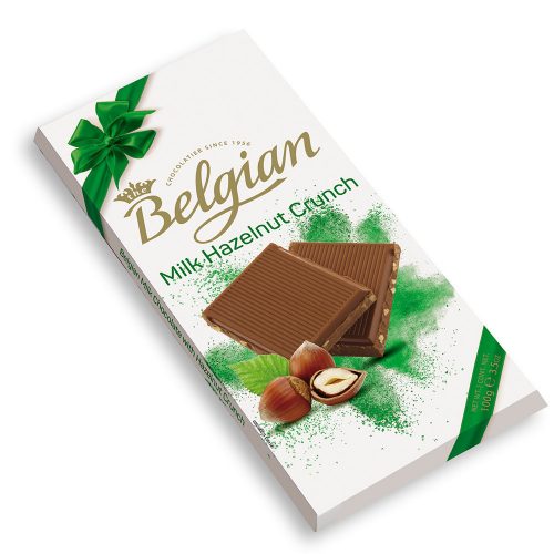 Belgian Milk Hazelnut Crunch hazelnut milk chocolate - 100g