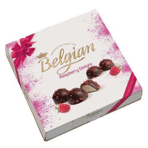 Belgian Praline Raspberry dessert - 200g