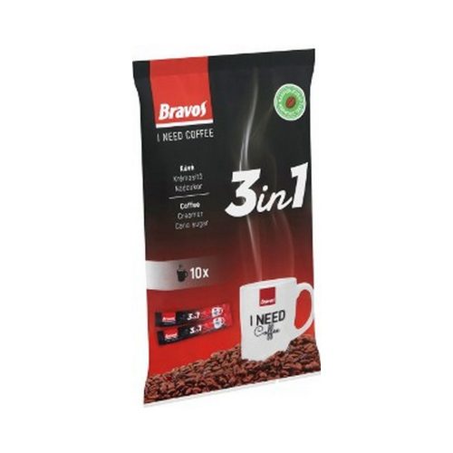 Bravos instant coffee 3in1 - 170g