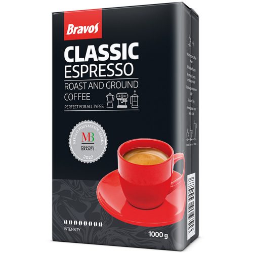 Bravos classic espresso ground - 1000g