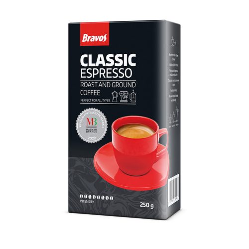 Bravos classic espresso ground - 250g