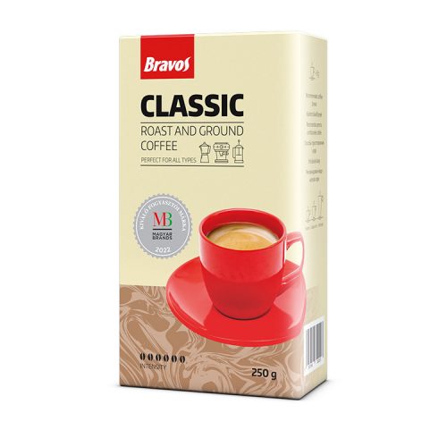 Bravos classic ground coffee 100% robusta - 250g