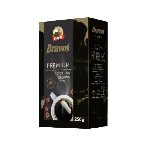 Bravos premium ground coffee 100% Arabica - 250g