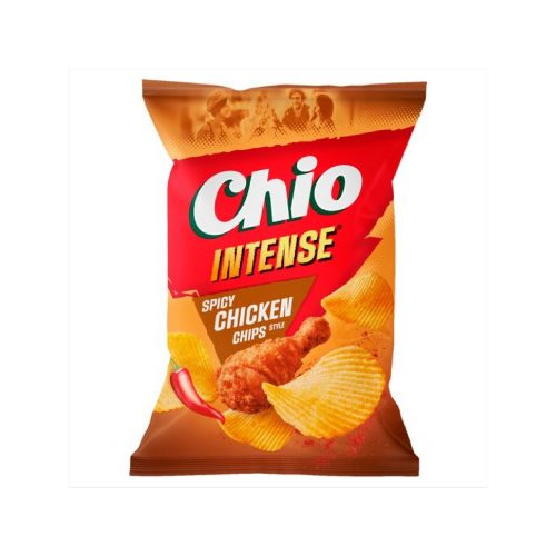 Chio Intense chili and chicken flavored potato chips - 65g