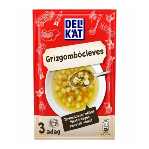 Dellikát semolina dumpling soup - 31g