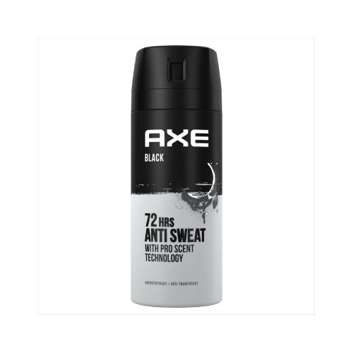 Ax antiperspirant deo spray black - 150ml