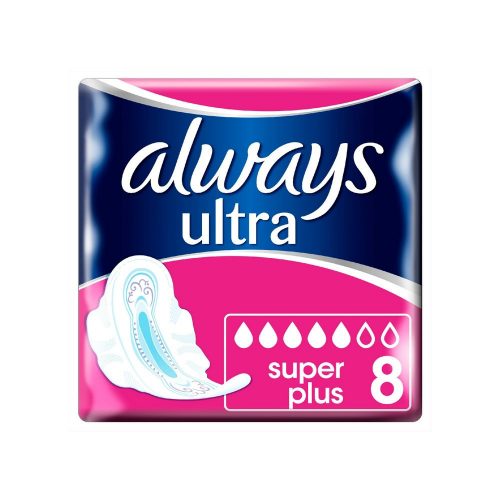 Always Ultra sanitary pads Super Plus - 8 pcs