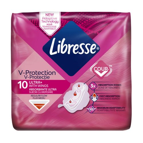 Libresse sanitary pads normal wings - 10 pcs