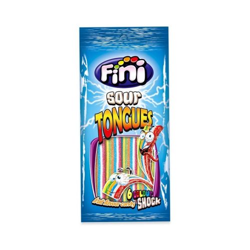 Fini Sour tongues mixed fruit sour gummies - 90g