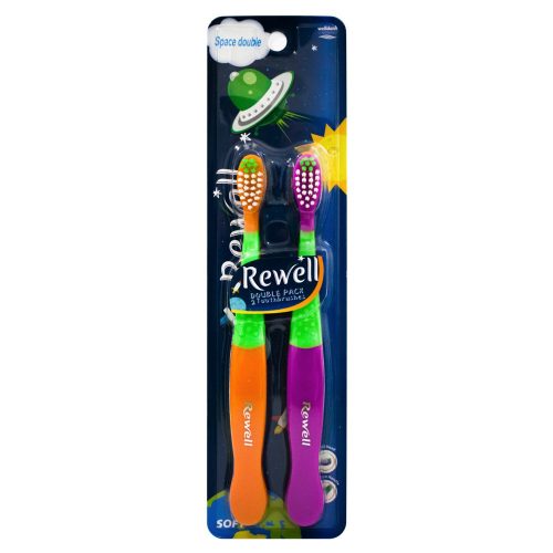 Rewell toothbrush space double - 2 pcs