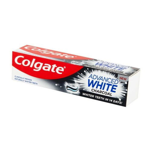 Colgate toothpaste advanced whitening charcoal with active carbon - 75 ml