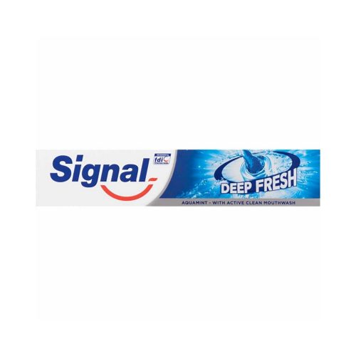 Signal toothpaste deep fresh aquamint - 75ml