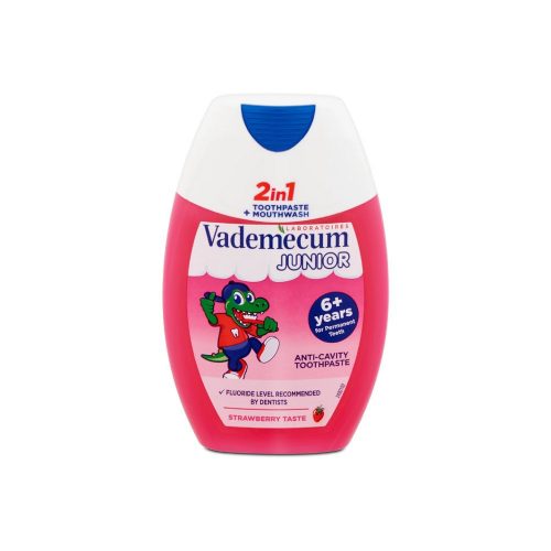 Vademecum Junior 2in1 strawberry toothpaste - 75ml