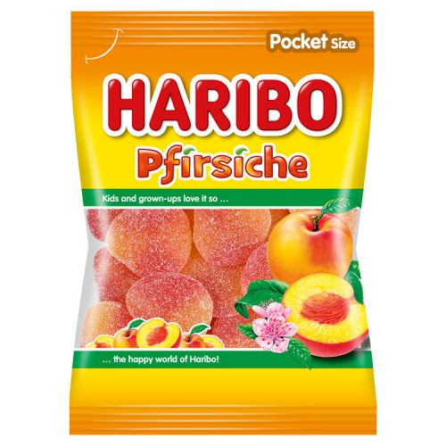 Haribo gum peach - 100g