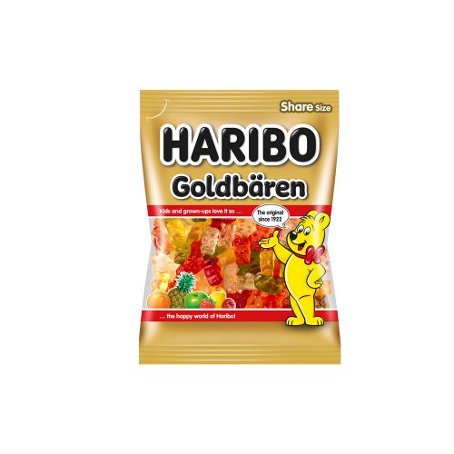 Haribo gummy gold bars - 200g