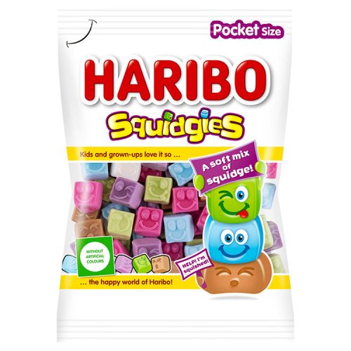 Haribo gummy squidgies - 80g