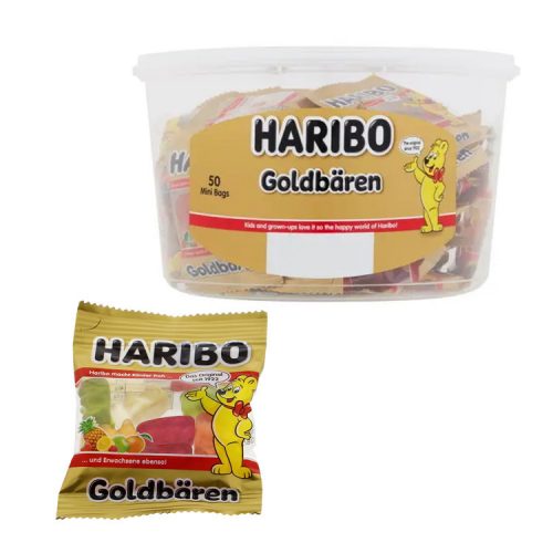 Haribo round box of gummy bears - 500g