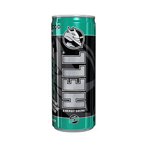 HELL strong focus canned energy drink - 250ml