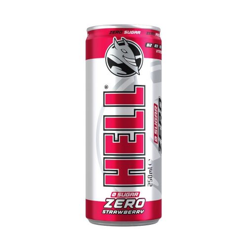 HELL energy drink zero strawberry - 250ml