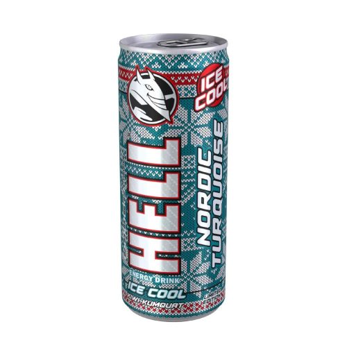 HELL ice cool kiwi-kumquat boxed energy drink - 250ml