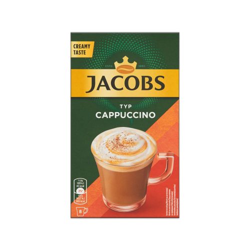 Jacobs Instant Cappuccino - 8 x 11.6g