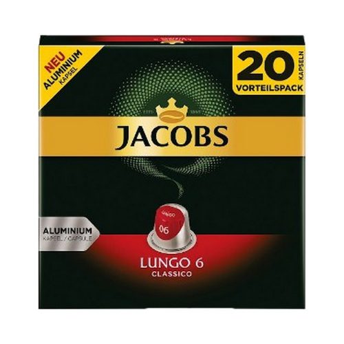 Jacobs capsule Lungo 6 Classic 20pcs - 104g