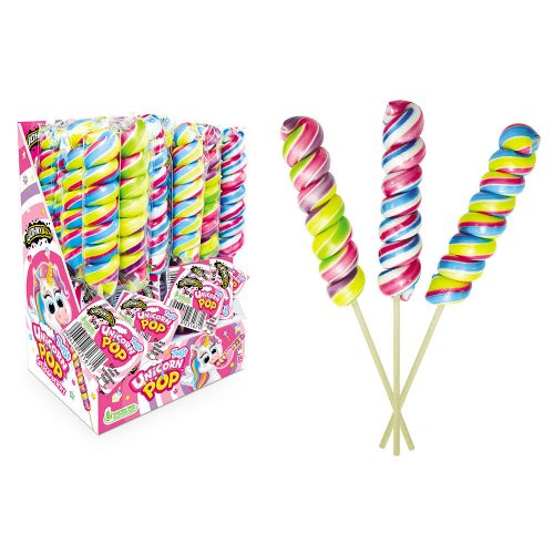 Johny Bee lollipop strawberry unicorn gluten-free - 24x50g