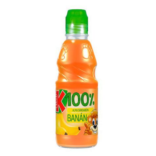 Kubu apple-carrot-banana flavor soft drink 100% - 300ml