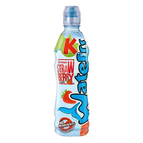 Kubu water strawberry flavored soft drink - 500ml