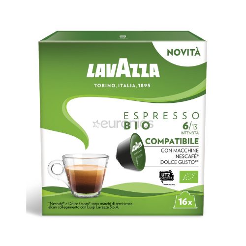 Lavazza dolce gusto capsules organic espresso - 16x8g