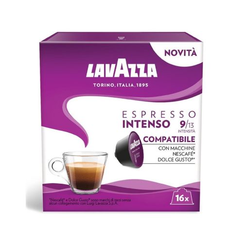 Lavazza dolce gusto capsule intenso espresso - 16x8g