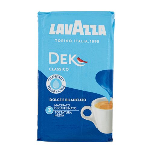 Lavazza Crema Gusto decaffeinated ground coffee - 250g