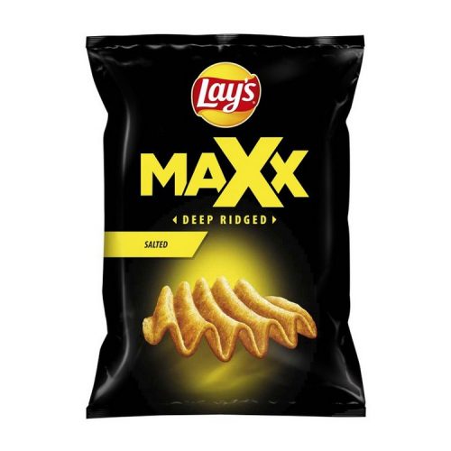 Lays Maxx ribbed salty chips - 55g