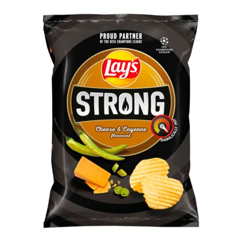 Lays chips strong cheese & cayenne - 55g