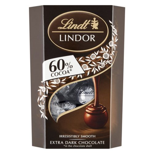 Lindor 60% dark chocolate balls in a gift box - 200g