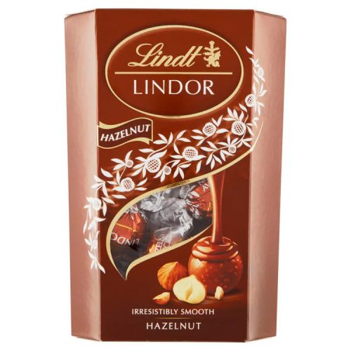 Lindor Hazelnut milk chocolate balls in gift box - 200g