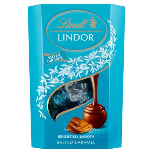 Lindor Salted Caramel milk chocolate balls in gift box - 200g