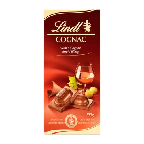 Lindt Cognac filled chocolate bar - 100g