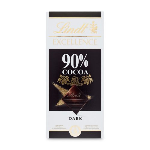 Lindt Excellence 90% dark chocolate - 100g