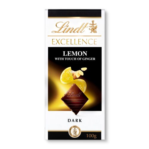 Lindt Excellence Lemon Ginger dark chocolate - 100g