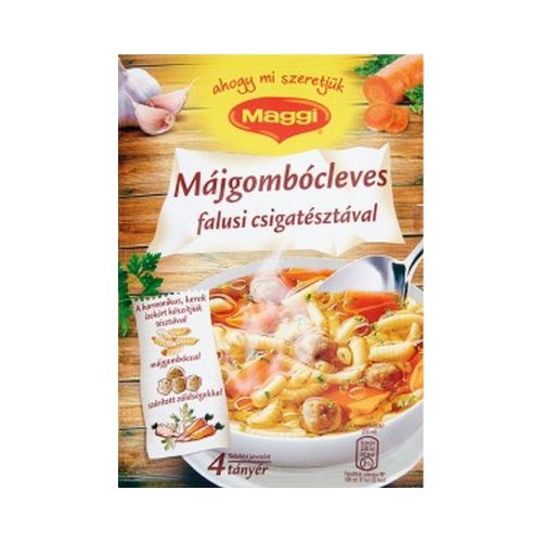 Maggi liver dumpling soup with village snail tea - 60g