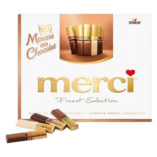 Merc dessert 4-flavor whipped cream mousse - 210g