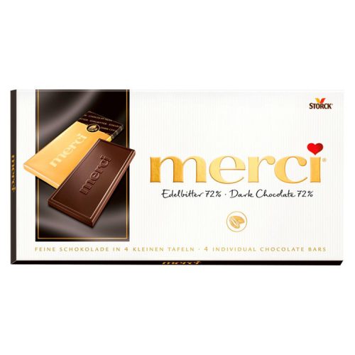 Merci dark chocolate bar 72% - 100g