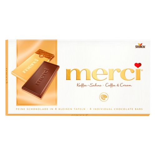 Merci bar chocolate coffee cream - 100g