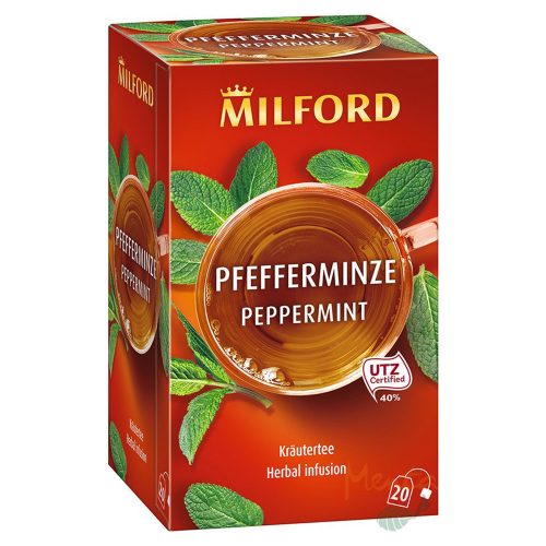 Milford Peppermint herbal tea - 20x1.75g